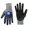 Ge Coated Gloves, Micro-Foam Nitrile, Blue, M GG244MC - alternate 1